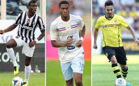 Pogba, Kondogbia y Gündogan están en la mira del Barcelona.