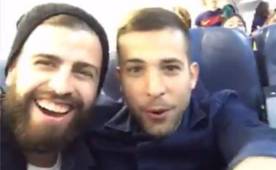 Gerard Piqué ha realizado tres trasmisiones en vivo a través de Periscope.