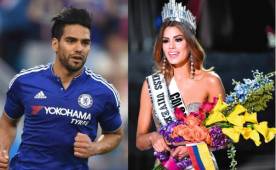 Falcao se ha caracterizado por ser un gran compatriota y lo demostró con Miss Colombia.