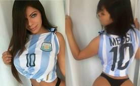 Esta es la imagen que subió la modelo brasileña a su cuenta de Instagram.