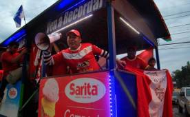 Tocoa está viviendo una gran fiesta con la final que están disputando. Foto Melvin Cubas