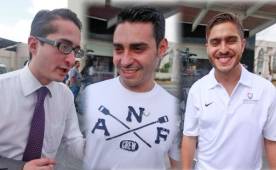 Marcelino Fernández del Castillo, ESPN, Rubén Rodríguez, Fox Sports y Rodolfo Landeros de Univisión Sports.