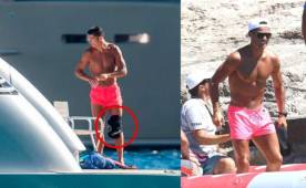 Cristiano es muy amante de los colores que resaltan para sus atuendos de vacaciones.