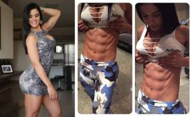 Eva Andressa es una bella brasileña que practica fitness desde los 17 años y gracias a ello ha logrado conseguir un cuerpo escultural.