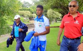 El delantero hondureño Anthony 'Choco' Lozano será uno de los delanteros que buscará reivindicase en el Azteca ante México. Foto Ronald Aceituno