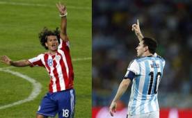 Nelson Haedo Valdéz se deshizo en elogios a Lionel Messi.