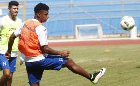 El delantero Anthony Lozano solo tiene 22 años y es el goleador en la era de Jorge Luis Pinto en la Selección Nacional de Honduras. Foto Delmer Martínez
