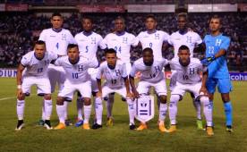 Este es el 11 titular que presentó Honduras ante los venezolanos en el Olímpico.