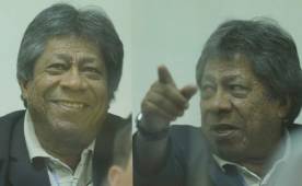 Ramón 'Primitivo' Maradiaga en las gradas del estadio Nacional de Managua. Foto Ronal Aceituno.