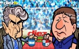 En los Diez Comics encontramos a Pinto y 'Bolillo' disfrutando de un cafecito previo al duelo eliminatorio de hoy.