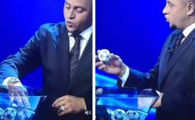Roberto Carlos causó polémica al sacar una de las bolas y luego la volvió a meter.