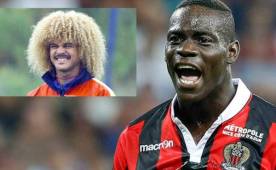 El jugador del Niza Mario Balotelli, quiere lucir como el colombiano 'El Pibe' Valderrama.