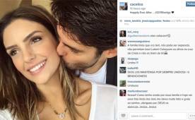 Caroline Celico ha dejado el lunes esta imagen en Instagram que confirma la posible reconciliación.