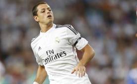 Chicharito Hernández lleva registrados ocho goles con el Real Madrid. (Seis en Liga; uno en Copa y otro en Champions League).