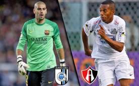 Víctor Valdés y Robinho podrían llegar al fútbol mexicano.