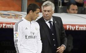 Carlo Ancelotti está complacido con el cierre de temporada del Chicharito.