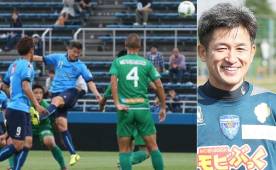 Kazuyoshi Miura anotó el domingo un gol de cabeza con su equipo, tiene 49 años y es un gran ejemplo.