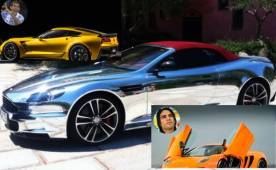 Dejando a un lado a figuras como Cristiano Ronaldo y Messi, te mostramos a otros futbolistas que gastan millones en la compra de carros.
