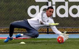 Keylor Navas trabaja para tomar la titularidad con el Real Madrid.