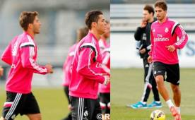 Lucas Silva con el uniforme de entrenamiento del Real Madrid. (Fotos: @RealMadrid)