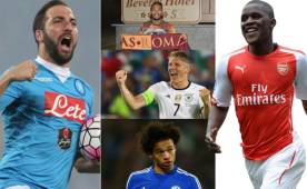 Gonzalo Higuaín y el tico Joel Campbell son noticia en este mercado de fichajes.