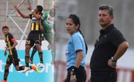 El entrenador Mauro Reyes acepta que le falta contundencia al equipo y eso fue lo que aprovechó Juticalpa para arrebatarle la Copa Presidente. Fotos Juan Salgado