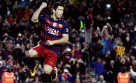 Luis Suárez ha tenido una noche mágica en el Camp Nou al anotar otros cuatro goles.