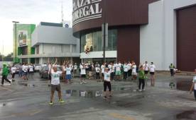 La afluencia de personas no fue la esperada a la maratón.