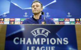 Luis Enrique ha sido claro con el mensaje sobre el duelo de mañana contra el Arsenal. Foto EFE.