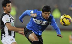 El delantero salvadoreño Nelson Bonilla es de los cuscatlecos más destacados en el extranjero.