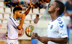 Jona Mejía y Choco Lozano, ya fueron seleccionados adultos de Honduras y el Tenerife le apuesta a juntarlos para este próximo campeonato. Fotos cortesía