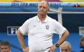 Felipe Scolari terminó su etapa como entrenador de la selección de Brasil. (AFP)