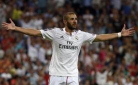 Karim Benzema suma 13 goles esta temporada en la Liga de España.