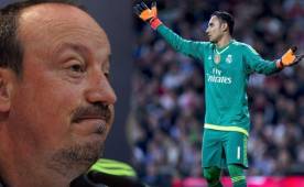Rafa Benítez cuidó a Keylor Navas en Champions por un problema muscular.