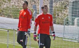 Ambos porteros coincidieron una temporada en el Real Madrid.