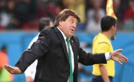 Miguel Herrera, técnico de la selección de México.