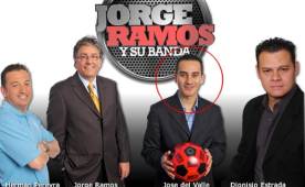 Figueroa aseguró que emprenderá acciones legales contra el periodista José del Valle (círculo) por las acusaciones hechas en el programa Jorge Ramos y su Banda de ESPN Radio.