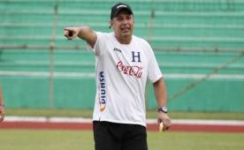 El técnico Miguel Falero estará presente este sábado en el Morazán en el juego Real Españ-Platense. Foto DIEZ.HN