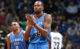 Durant es considerado uno de los mejores jugadores de la actualidad, junto a LeBron James.