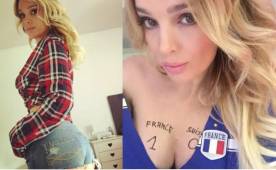 Virginie Caprice es muy popular en las redes sociales por la forma de dar pronósticos. En esta Eurocopa también lo ha hecho y sus fotos están dando de qué hablar. Ella es una modelo muy buscada en Francia.
