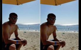 El capitán de la Selección de Honduras y del Olimpia pasa sus vacaciones de semana santa en Roatán, no fue convocado a la Bicolor ni para la ida de semifinal de Copa Presidente.