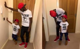 El futbolista hondureño luce delgado, pero muy feliz y con la ilusión de regresar al fútbol. (FOTO: Facebook)