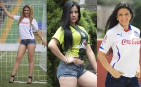 Este sábado se juega en San Pedro Sula el clásico nacional entre Marathón y Olimpia y aquí te mostramos las chicas más guapas que han seguido a los equipos que hoy engalanan la previa.