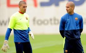 Víctor Valdés se habría puesto a las órdenes de Pep Guardiola para que llegue al City.