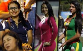 Ellas son las linduras que se robaron las miradas y los suspiros en esta fecha 7 del Apertura 2016 en Honduras. Fotos Neptalí Romero y Delmer Martínez
