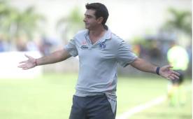 El entrenador del Motagua, Diego Vázquez, se mostró contento por el rendimiento que mostró Motagua en el encuentro que ganó 2-0 al Honduras Progreso.