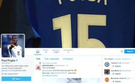 En esta imagen se mira claramente que Pogba solo sigue a 10 cuentas, ayer eran 11 en total.