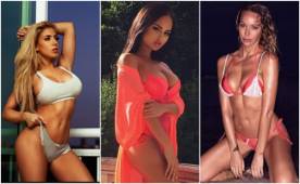 Las modelos fitness que te harán olvidar el fútbol por unos minutos.