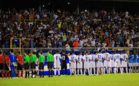 El Honduras-México por la final del Premundial Sub-17 se jugó en un ambientazo en el estadio Morazán. Foto Melvin Cubas