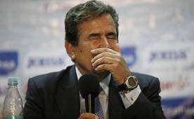 El entrenador de la Selección Nacional de Honduras, Jorge Luis Pinto, enfrentará a México el 5 de septiembre en el estadio Azteca. Foto DIEZ